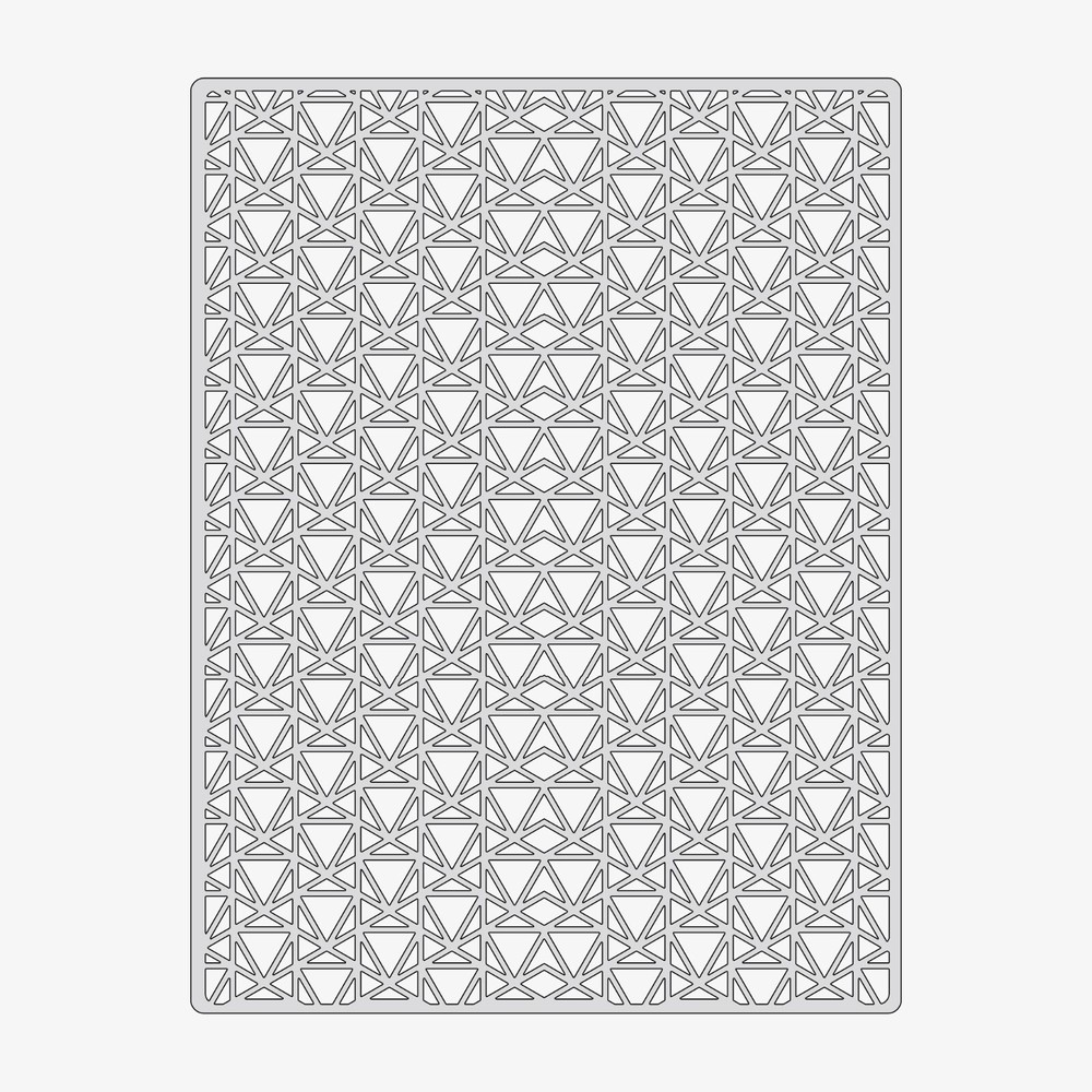 Geo Pattern #1 - Reusable Airbrush Stencil Template