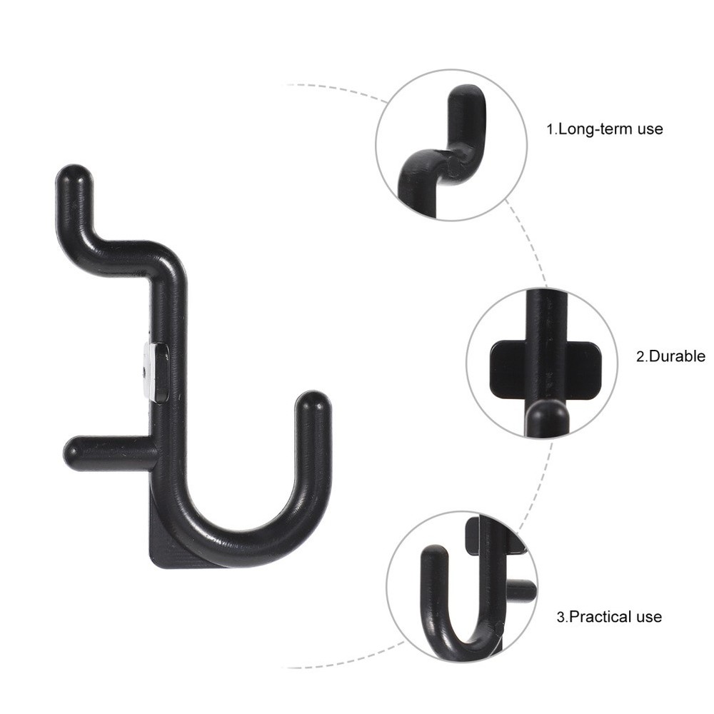 50PCS Peg Board Hook Plastic Display Hook Shelf Hanging Supply