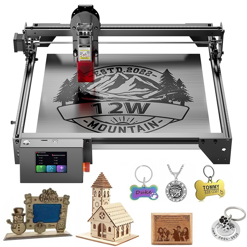 Longer Laser Engraver 60W Laser Cutter 400*400MM High Precision Laser Engrave