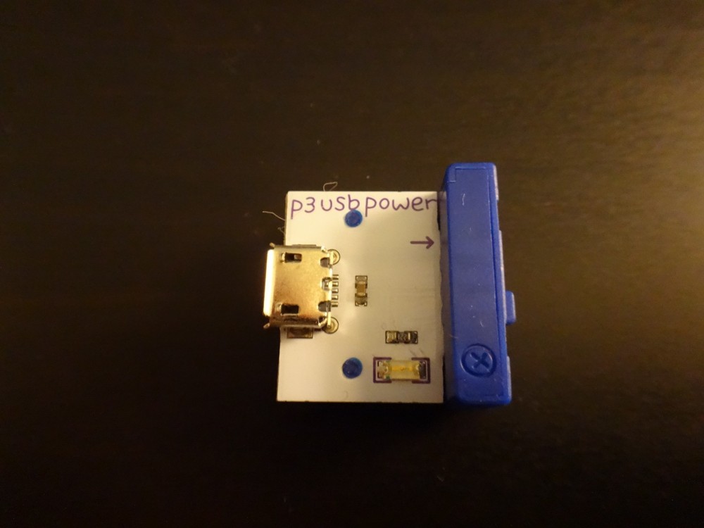 Littlebits Electronics p3 USB Power Bit - in Excellent Condition