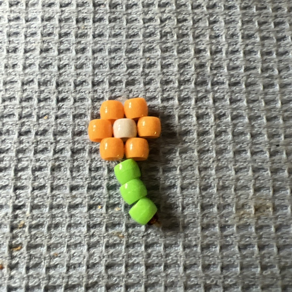 Orange tulip Kandi  (READ DESCRIPTION)
