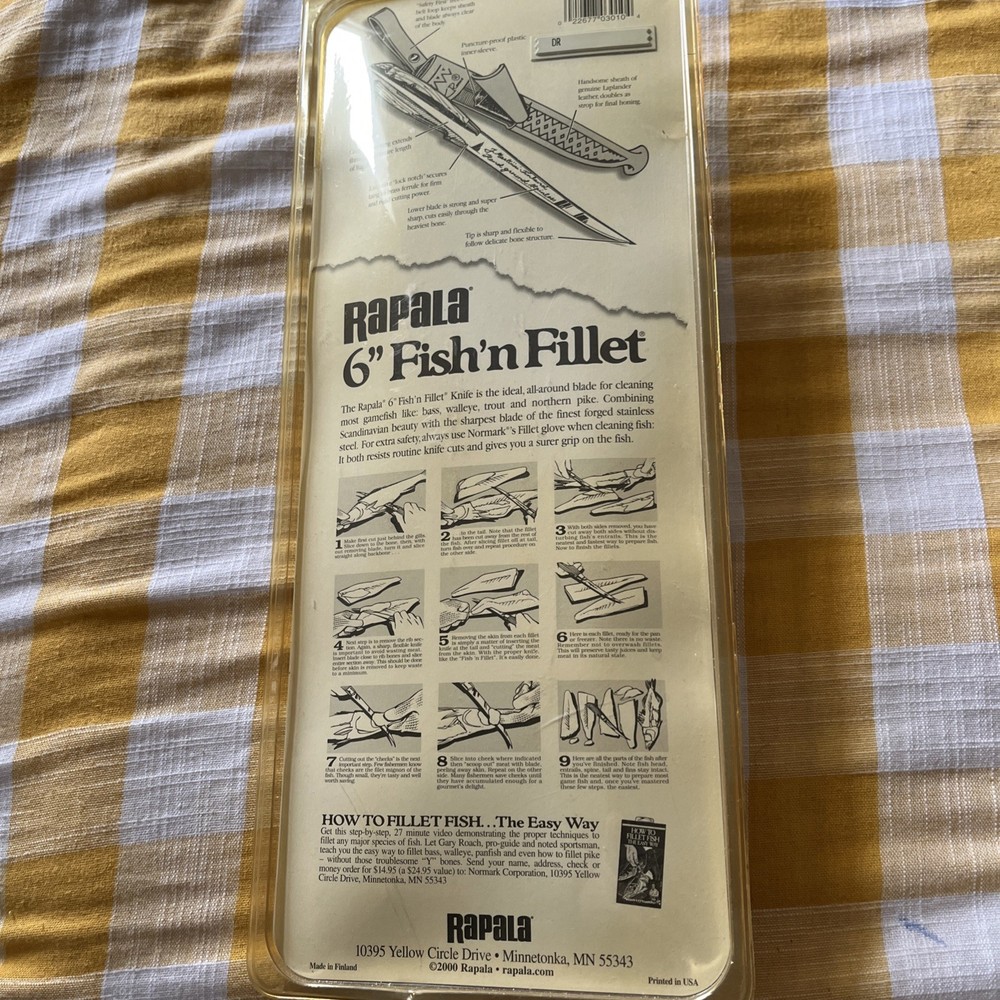 Rapala 6” Fish N’Filet Set