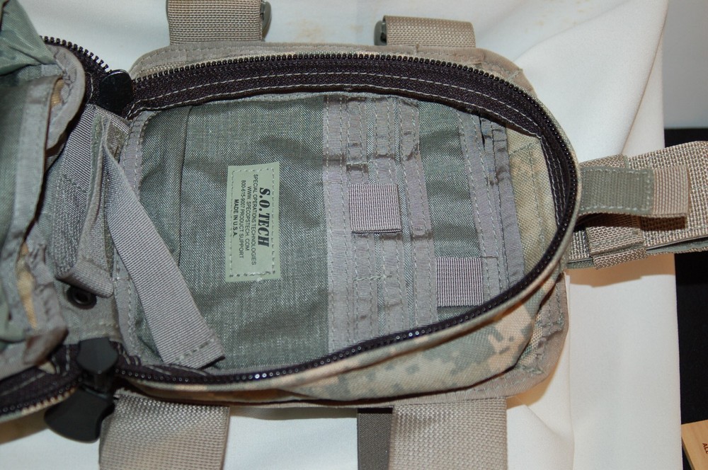 USGI DIGITAL ACU SO TECH SPECIAL OPERATIONS TECHNOLOGIES DROP LEG IFAK POUCH