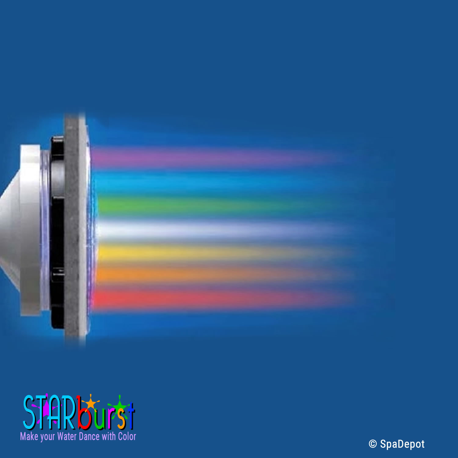 StarBurst 18-LED Color-Change Spa Light for Hot Tub - Replaces Standard 912 Bulb