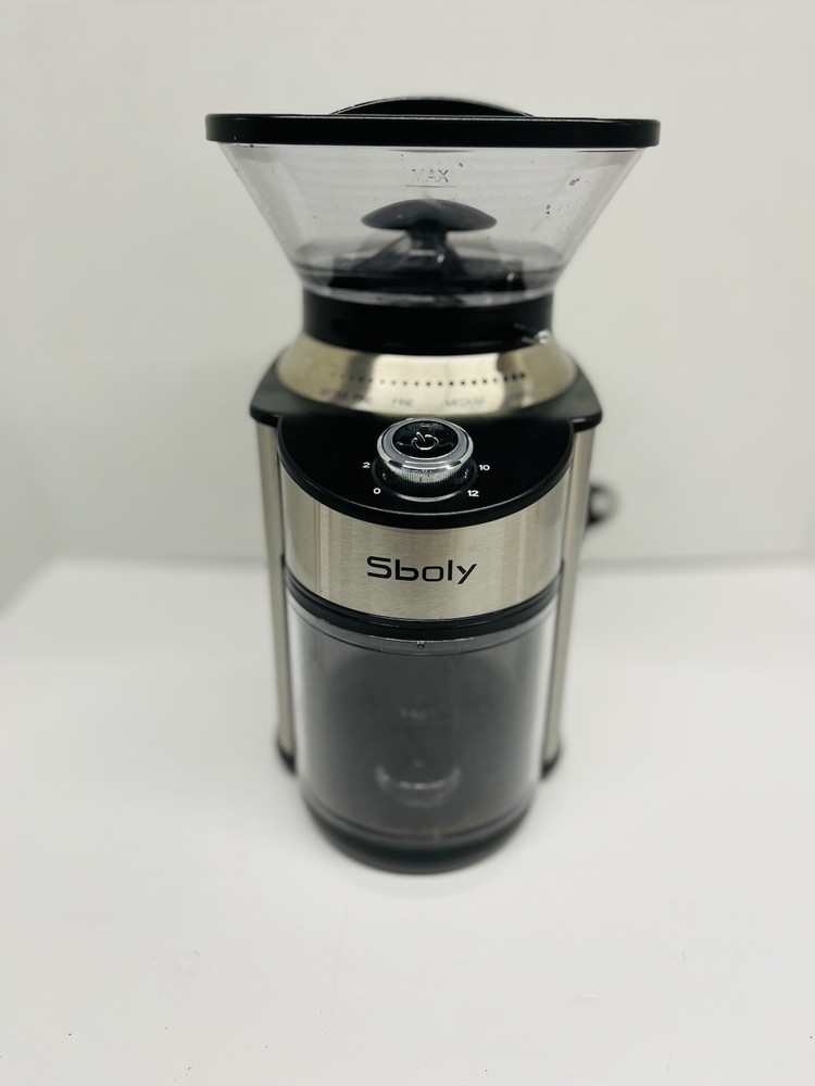 Electric Conical Burr Coffee Grinder 19 Precise Grind Setting SYCG-801