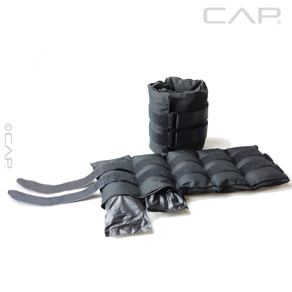 20 Pound Adjustable Ankle Weights With Removable Weight Packs For Workouts