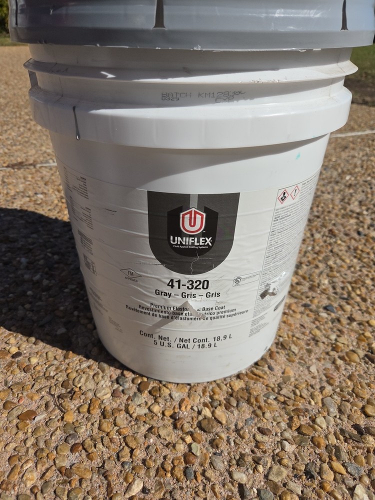5 Gallon Uniflex Gray Premium Elastomeric Base Coat
