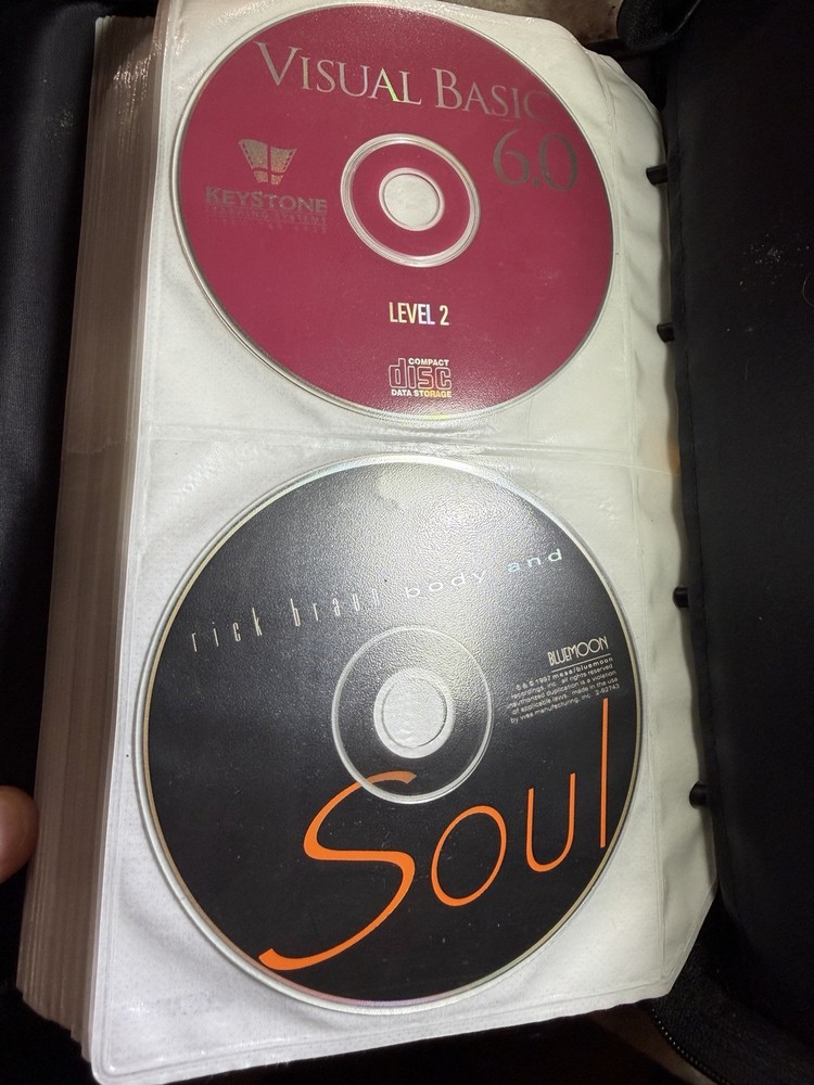 Vintage Microsoft Developer CD Lot Visual Basic C++ Oracle NT SQL 90s