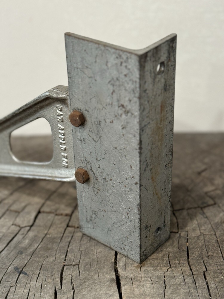 Vintage Cast Iron Coat Hat Hook Machine Era