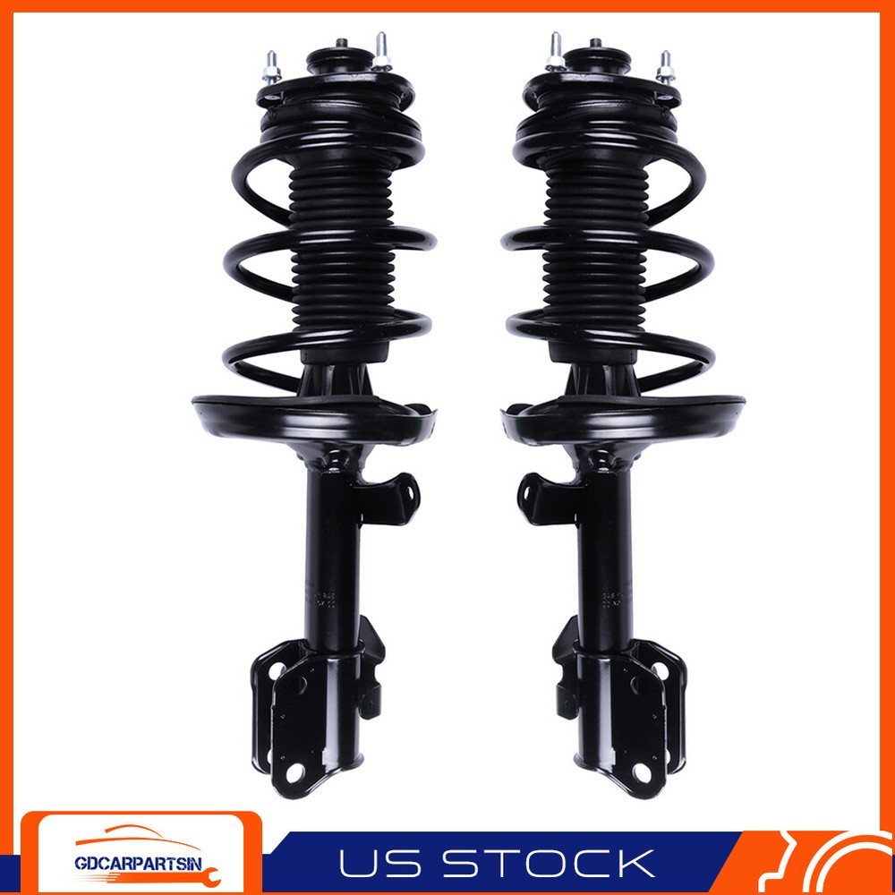 For 2006-2014 Honda Ridgeline Front Complete Struts w/ Coil Spring Pair