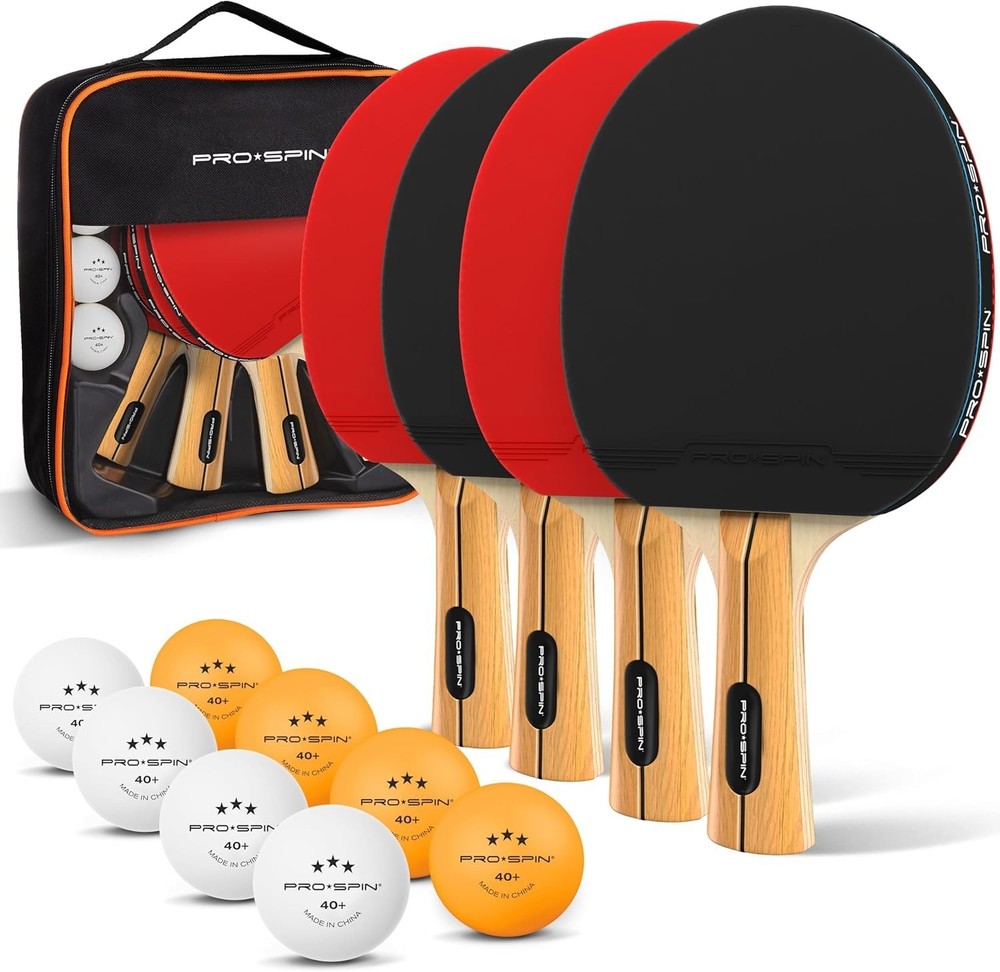 Professional Ping Pong Paddle Set