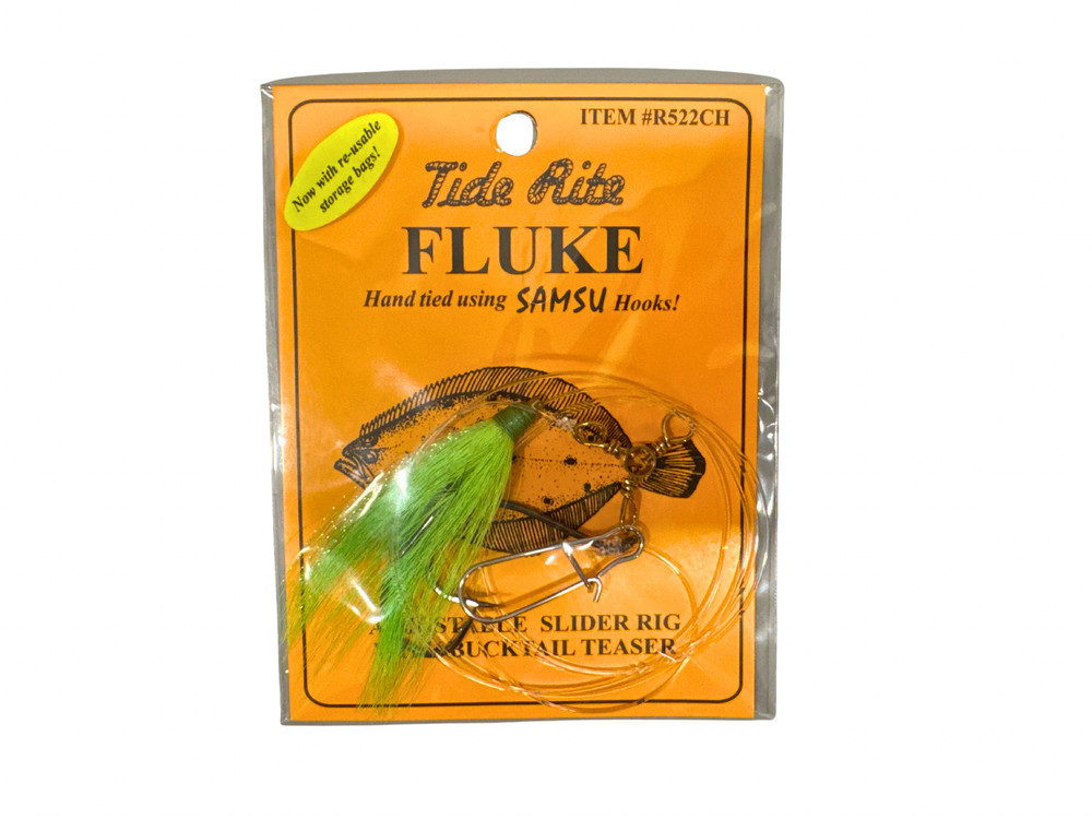 Tide Rite Fluke Rig-Slider Bucktail Rigs