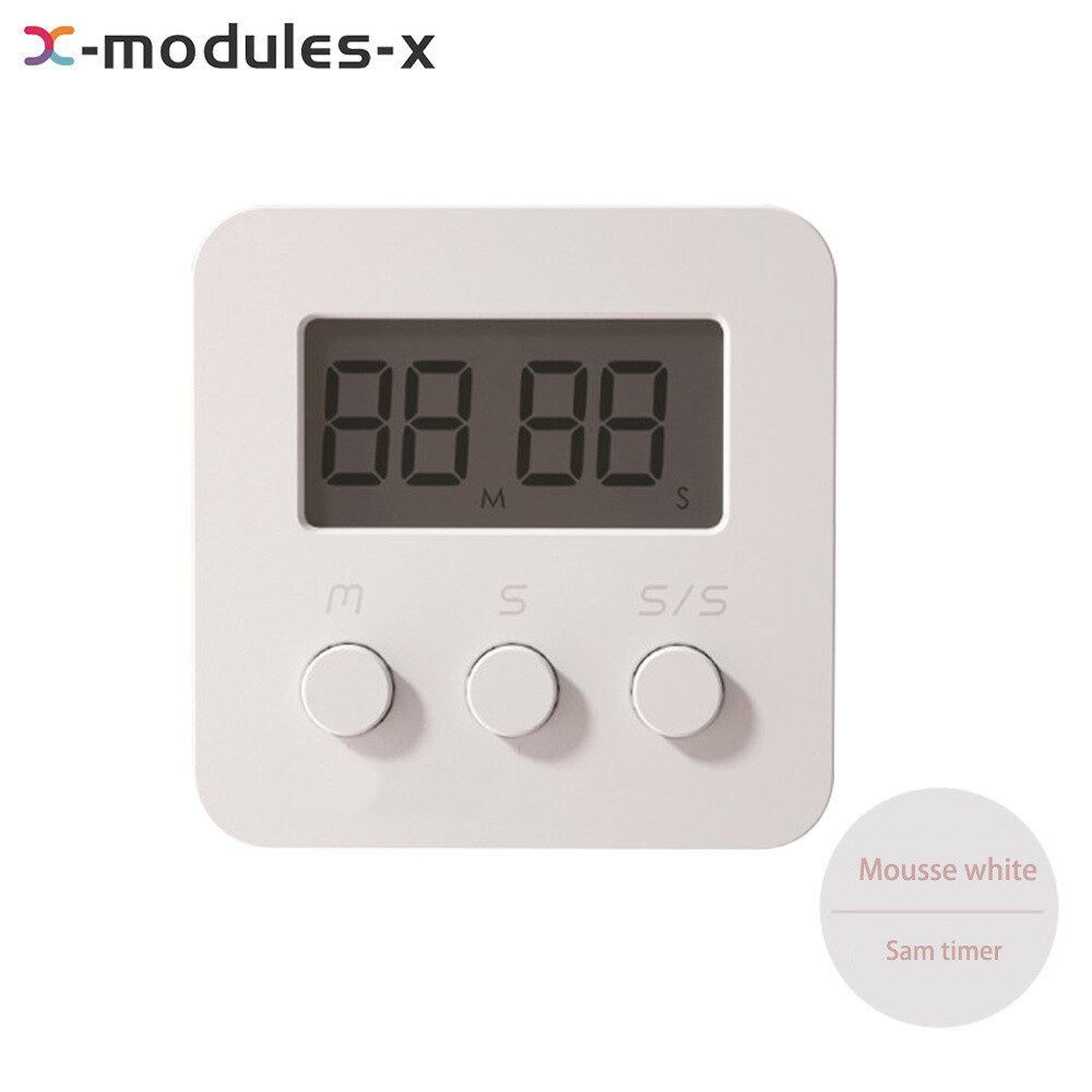 LCD Mini Kitchen Timer Cooking Alarm Clock Sleep Study Stopwatch Countdown Tool