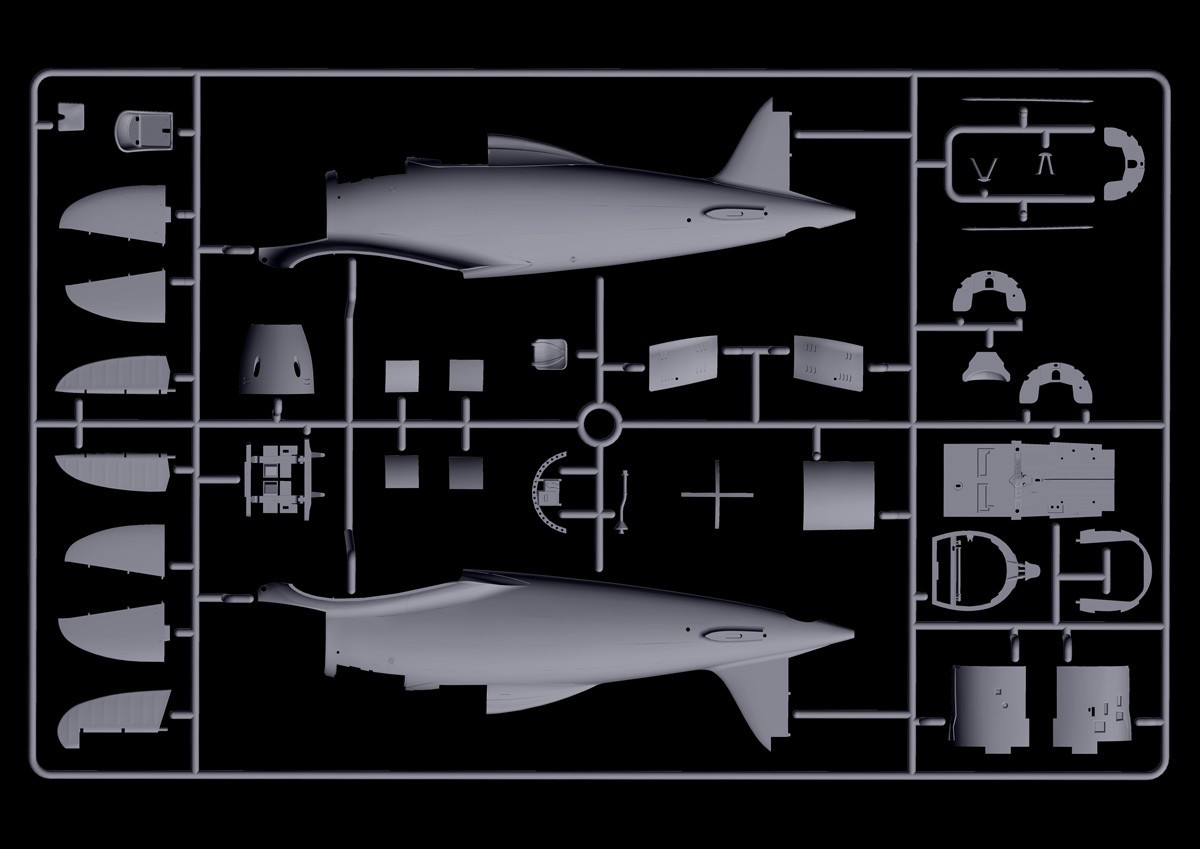 Italeri 1/32 Macchi MC.200 Saetta Kit #2516