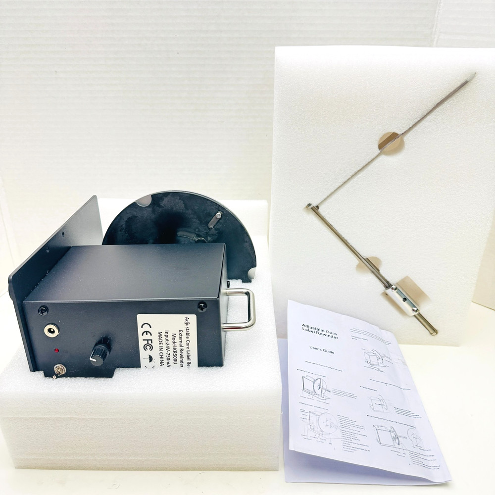 Adjustable Automatic Core Label External Bidirectional Rewinder KR500U