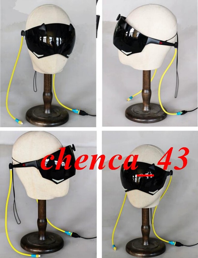 Zenless Zone Zero Trigger Eyeshade Half Face Mask Led Face Shield Remote Control