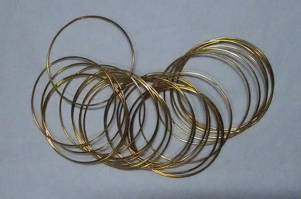 Gold Bangle Bracelets 25 ct