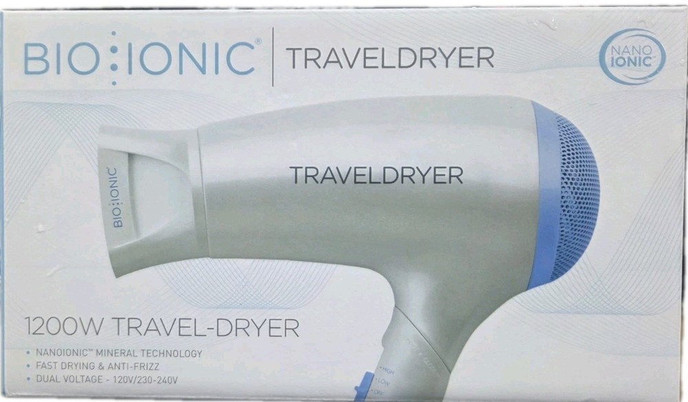 Bio Ionic Travel Dryer 1200W