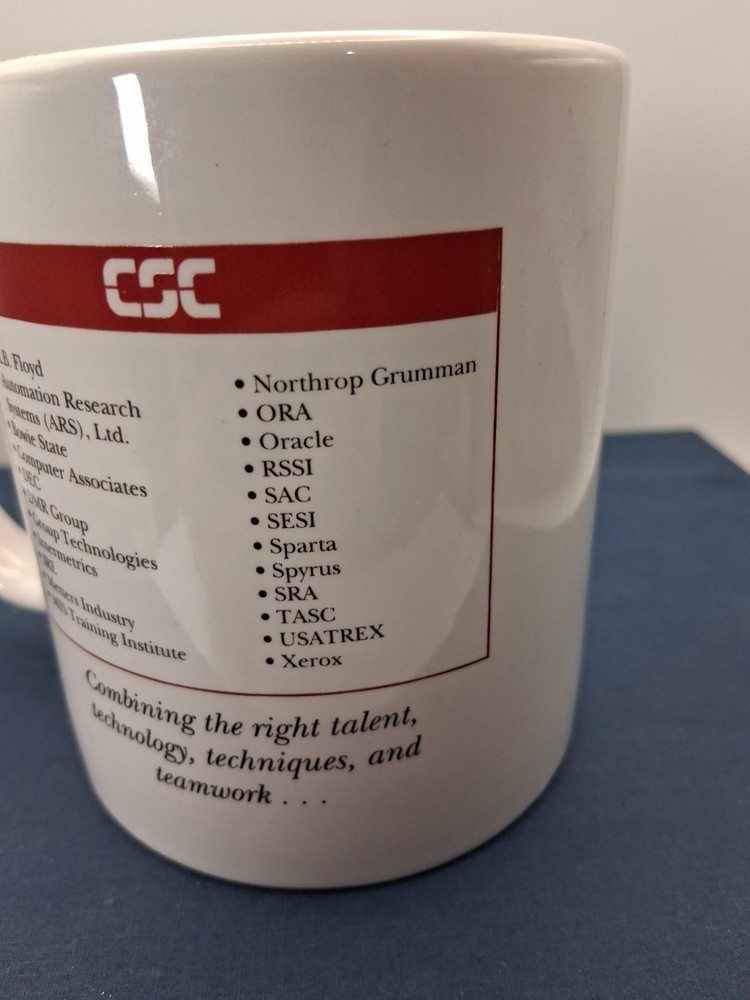 Military Tech & Satellite Communications Mug Set