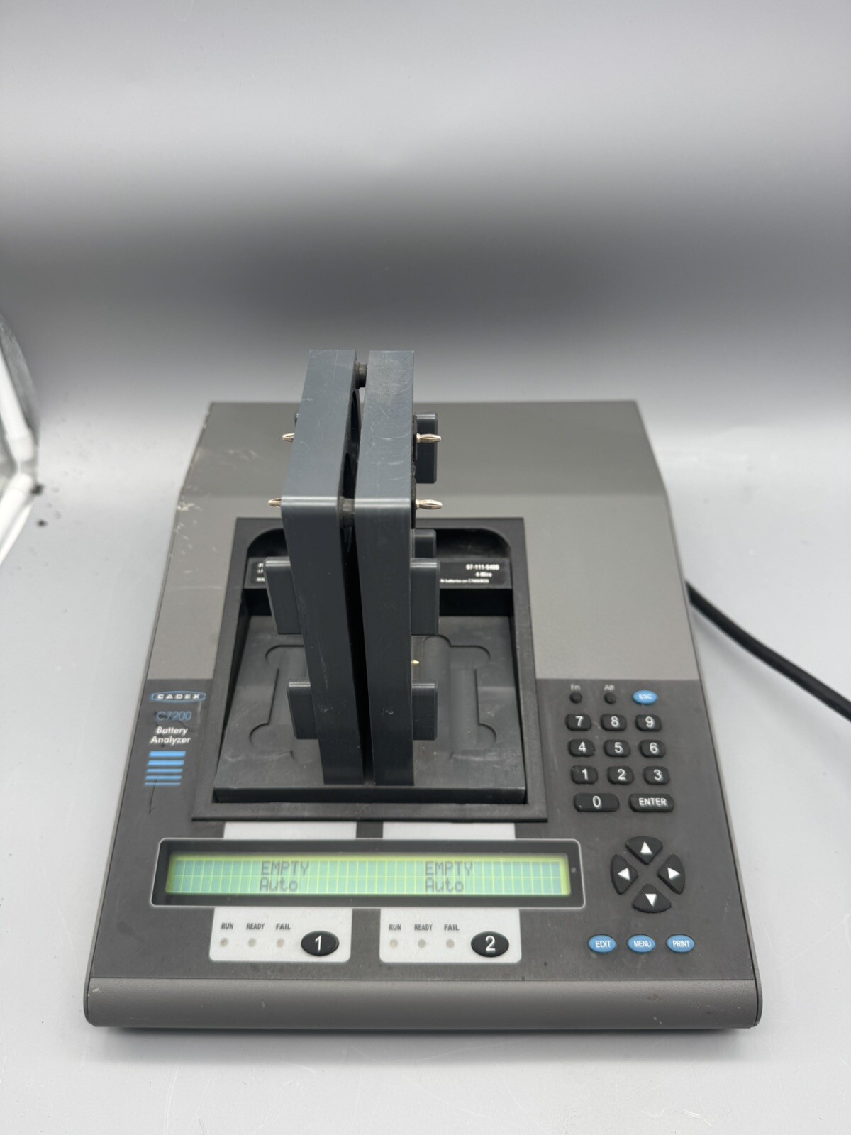 Cadex Electronics C7200 Battery Analyzer Charger W/ Physio LP15 Adapter