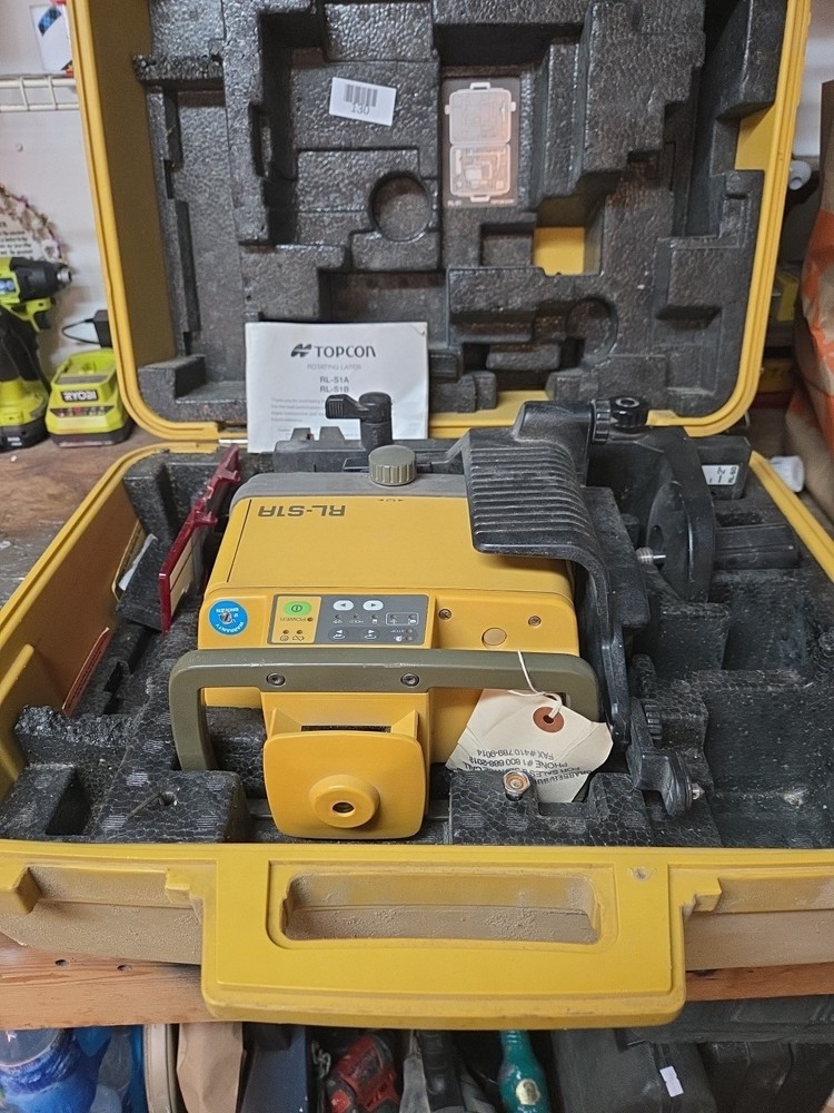 Topcon RL-S1A Horizontal Self-Leveling Rotary Laser