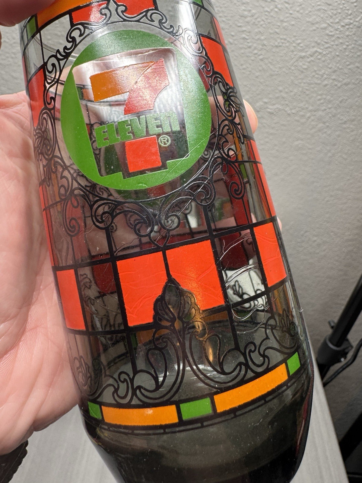 7-Eleven Vintage 1970s Drinking Glasses Lot Of 6 Collectible Glass