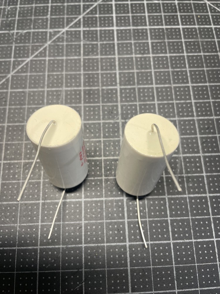 PAIR - TWO - Mundorf Audiophiler 6.8uf 630VDC