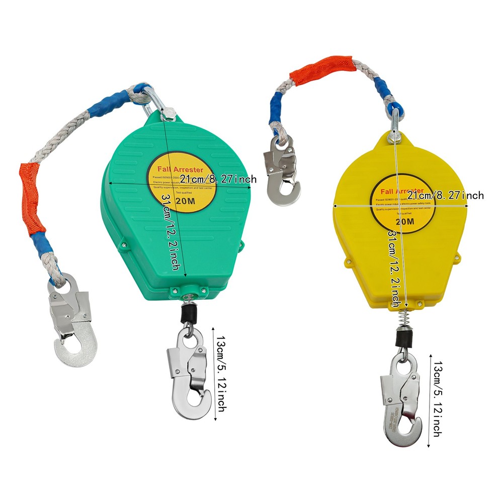 20m Self-retractable Fall Arrester Fall Arrest Protector Fall Protection Gear