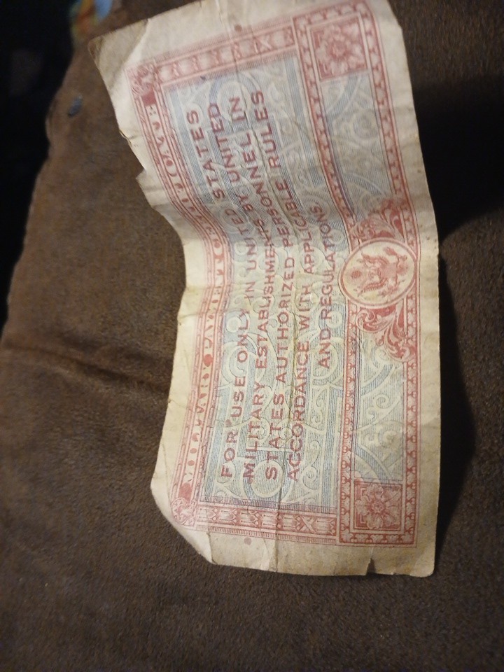 Military Payment Certificate Series 471 50.cent