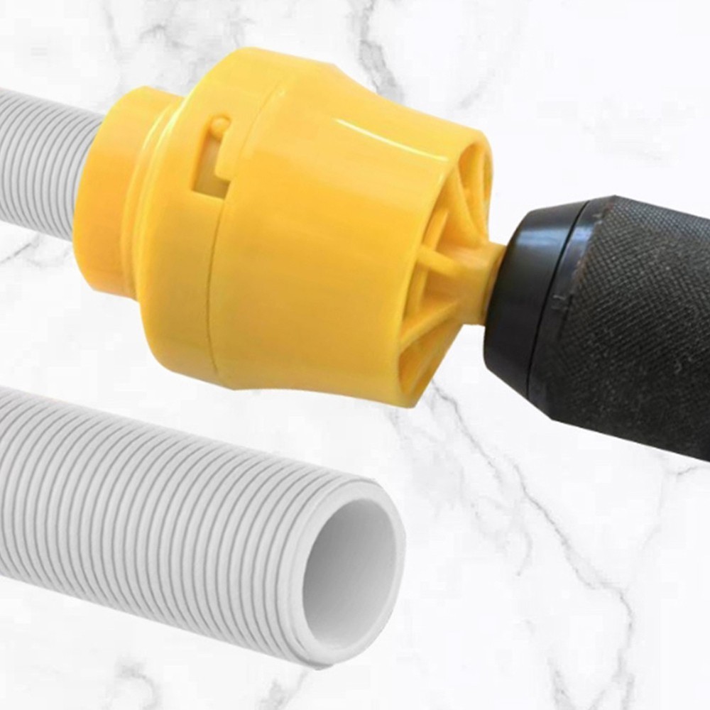 PVC Pipe Threader Dual Function Tool Home Renovation Drill Compatibility