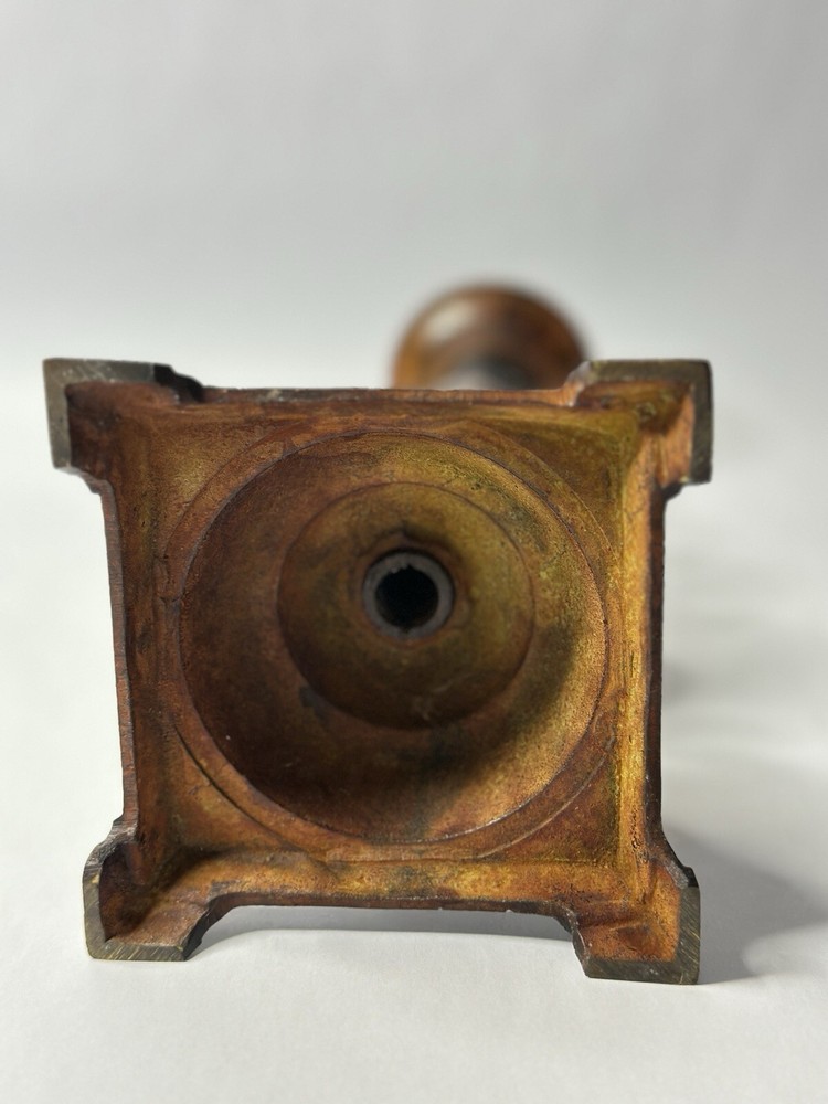 Elegant Metal Candle Holder