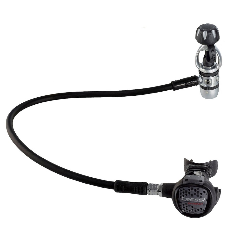Cressi AC2 - XS Compact Piston Regulator - Gray