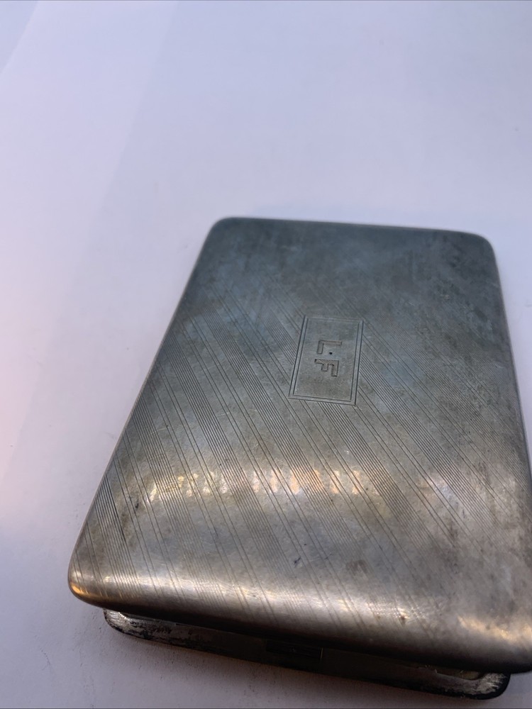 Vintage Napier Sterling Silver Cigarette Case