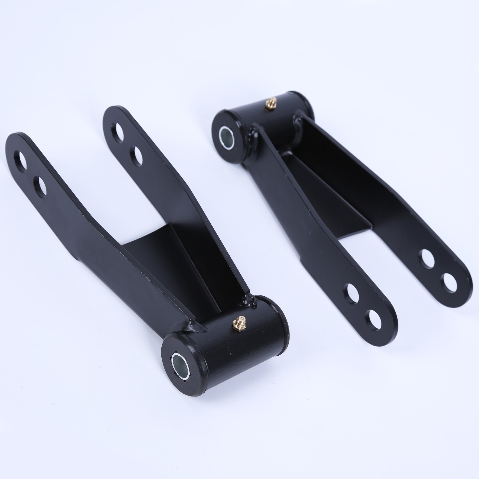 2" Rear Drop Shackles Lowering Kit For 1988-2018 Chevy Silverado GMC Sierra 1500