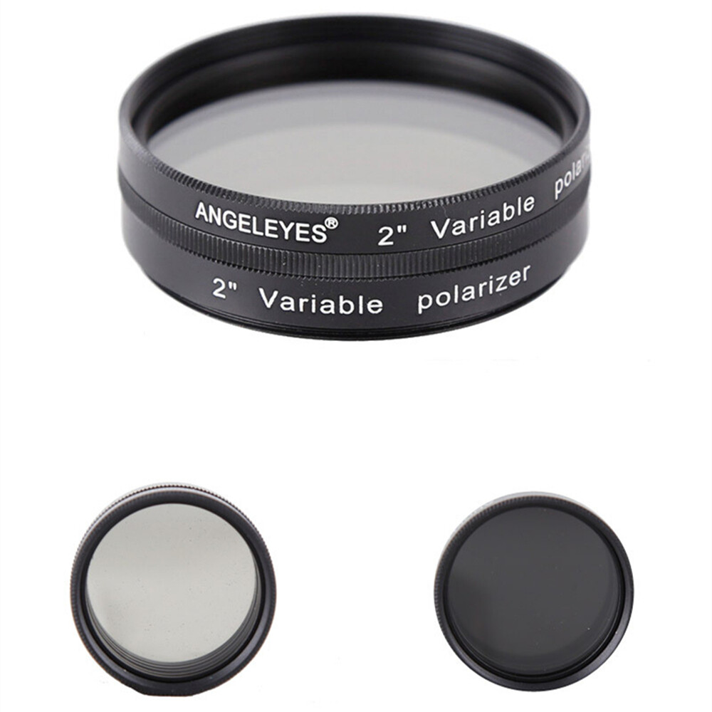 2 Inch Variable Polarizing Filter Lens for Astronomical Telescope Eyepiece