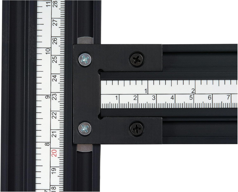 Varijig Adjustable Router Template System, Precision Frame for Rectangular Reces