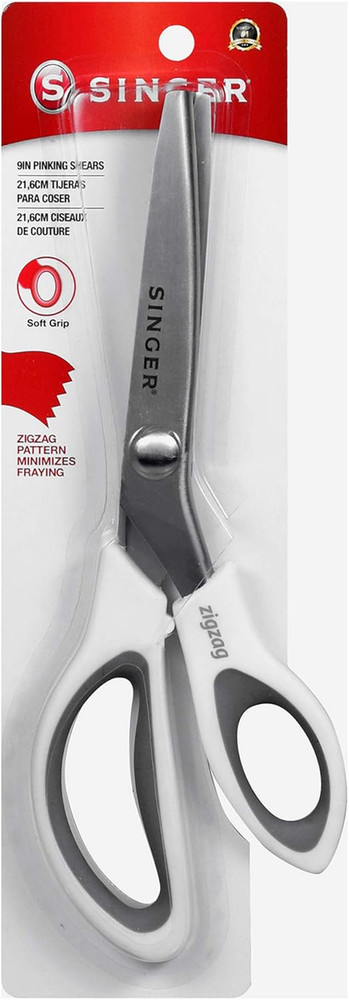 9" Pinking Shears - Zig Zag Scissors for Fabric