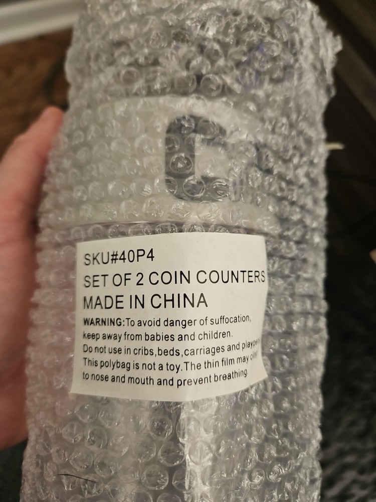 Four Digital Coin Counters