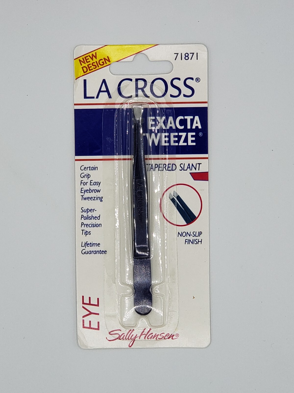 New La Cross EXACTA TWEEZE Tapered Slant Tip Tweezer 71871 (PACKAGING MAY VARY)