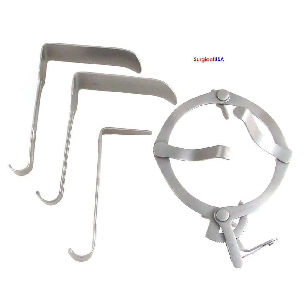 O'Sullivan O'Connor Self Retaining Vaginal Retractor with 3 Blades