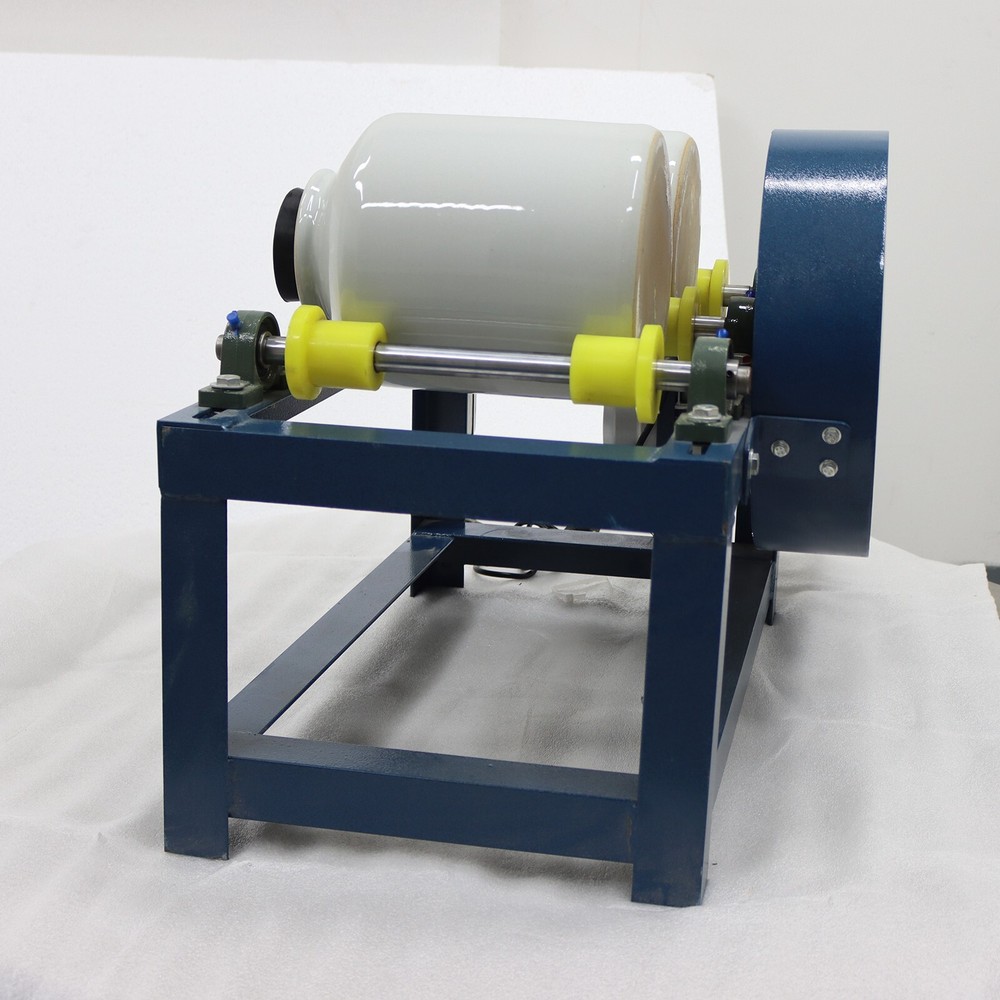 Ceramic Ball Mill Grinding Machine for Inks Glazes 220V Lab Horizontal Grinder