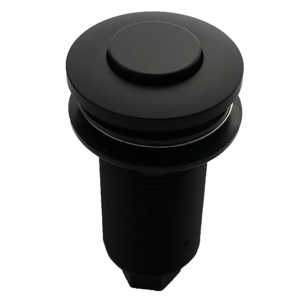 LEN GORDON® Black Garbage Disposal Air Button