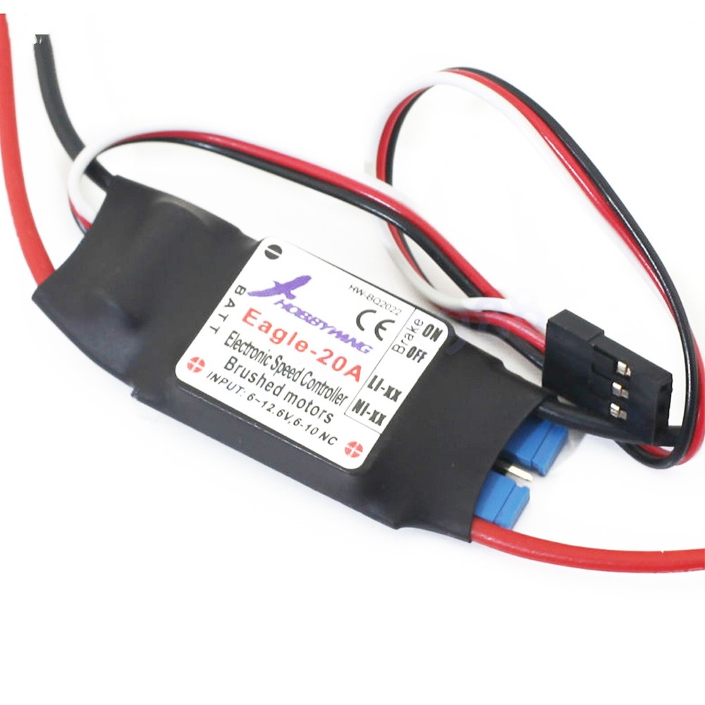 RC Airplane Model Brushed Motor ESC for Hobbywing Eagle 20A Speed Controller