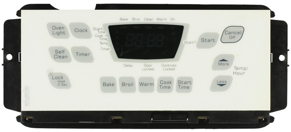 Whirlpool Range W10173500 Control Board - White Overlay