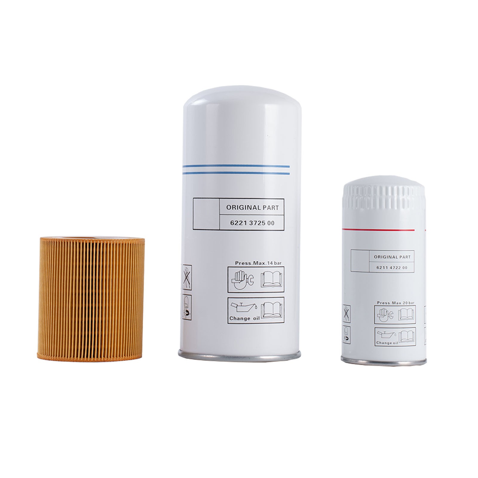 NEW For Quincy CP Compressor 6221-3725-00 6211-4722-00 6211-4723-00 Filter Kit