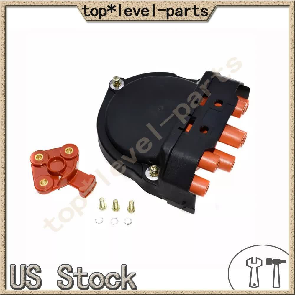 For BMW E30 E31 E32 E34 E23 E24 E28 M5 Distributor Cap & Rotor 12111734110 US