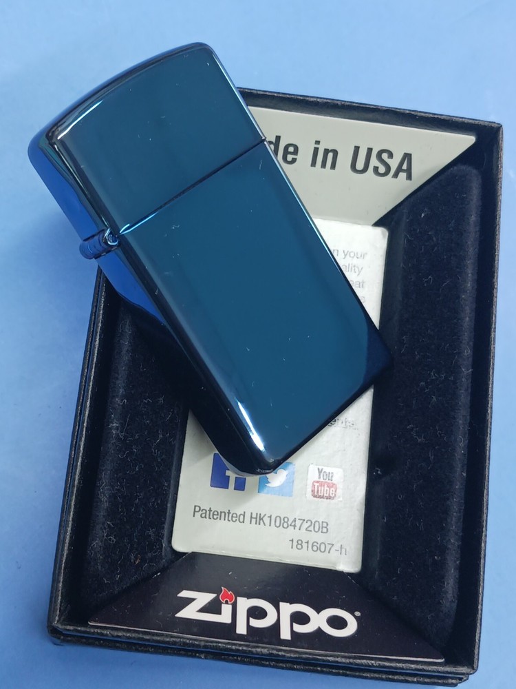 Zippo 20494 Slim Sapphire Finished