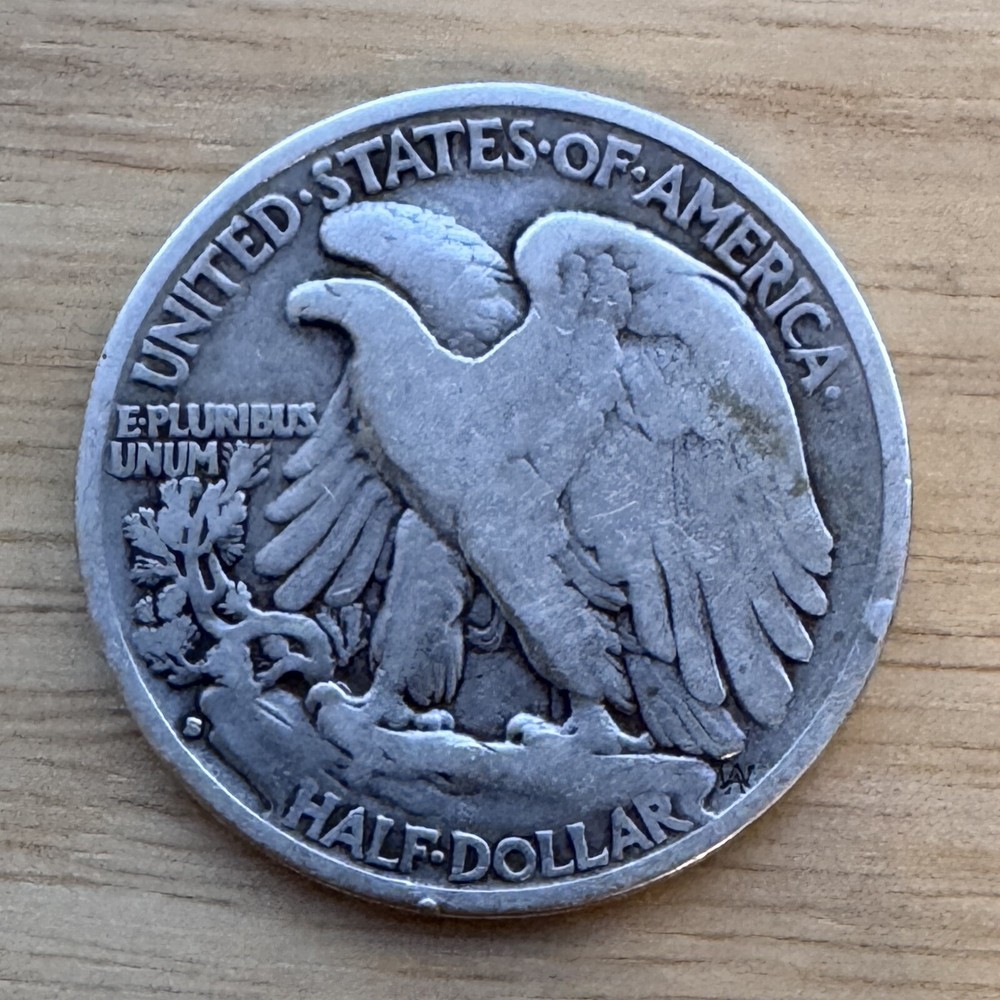 1934-S Walking Liberty Half Dollar, Great Condition