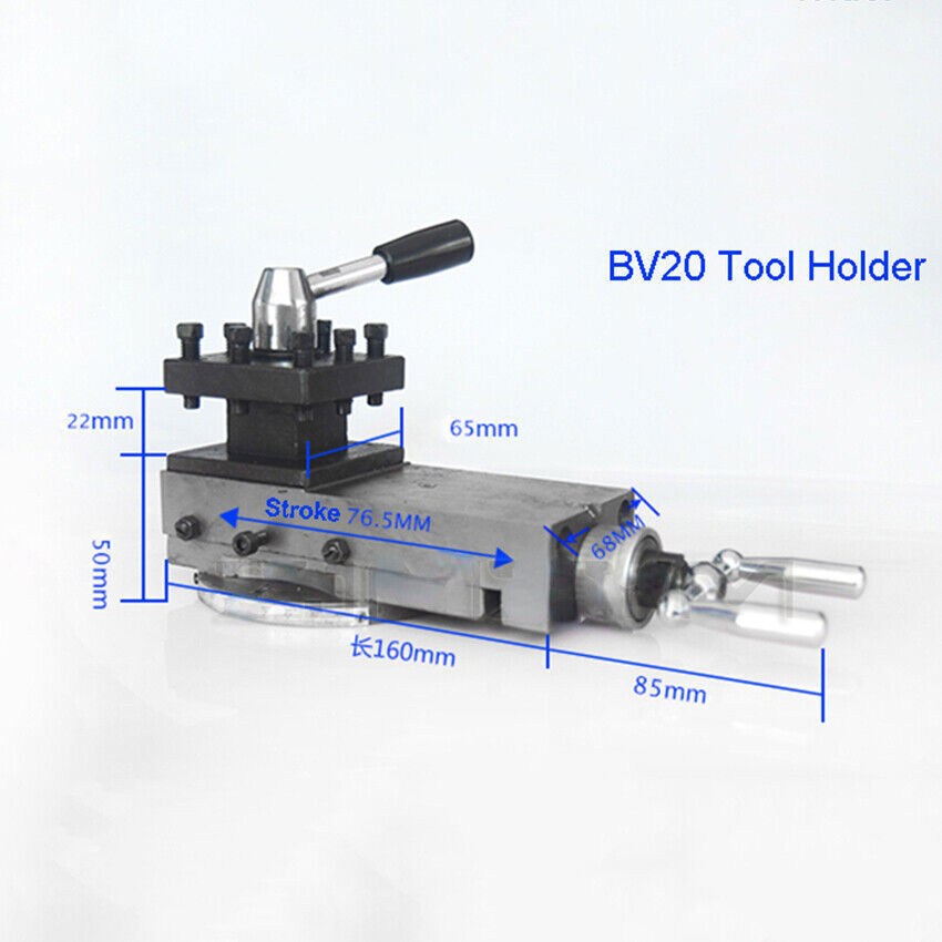 Lathe Tool Holder Assembly Square Tool Holder Quick Change Tool Holder BV20
