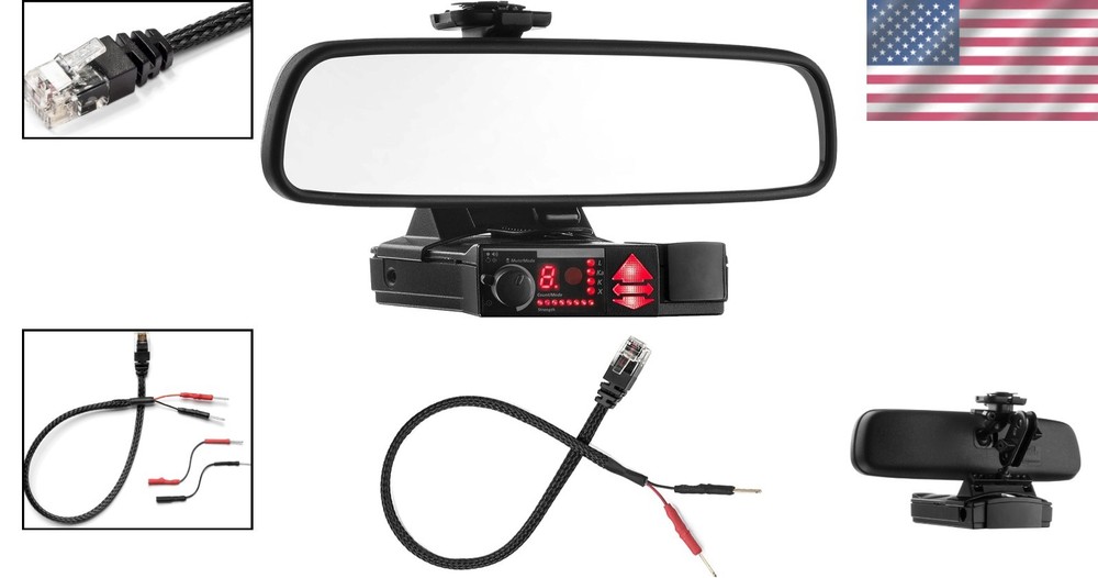 Easy Install Mirror Mount for Radar Detectors